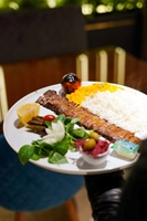 چلو کباب برگ