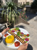 چلو کباب لقمه نگینی